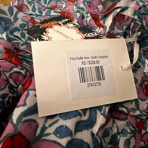 Oliphant Flirty Ruffle Hem XS Brand New tag still on